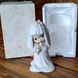 Precious Moments Bride Porcelain Figurine Collectable